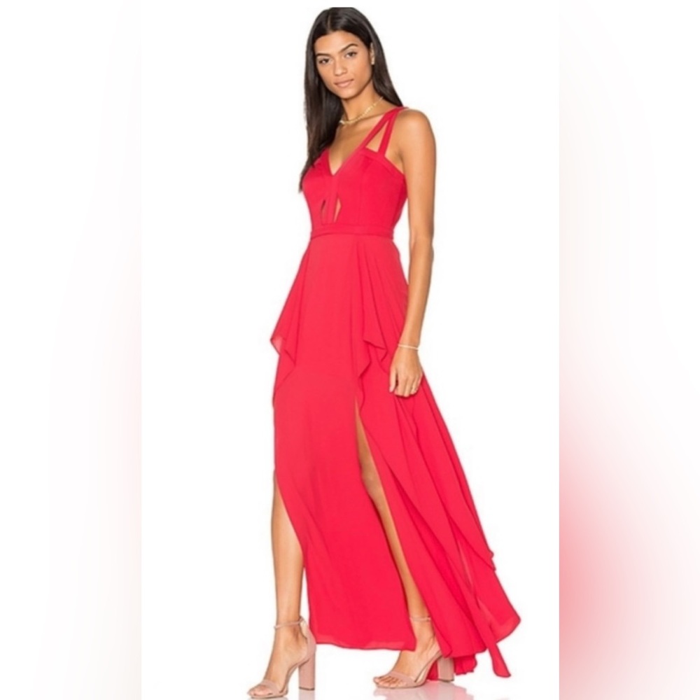 BCBG red dress